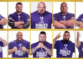 2020 World's Strongest Man Finalists