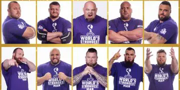 2020 World's Strongest Man Finalists