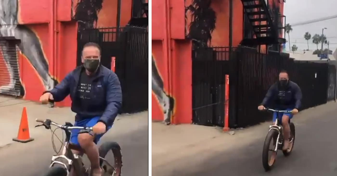 what kind of bike does arnold schwarzenegger ride