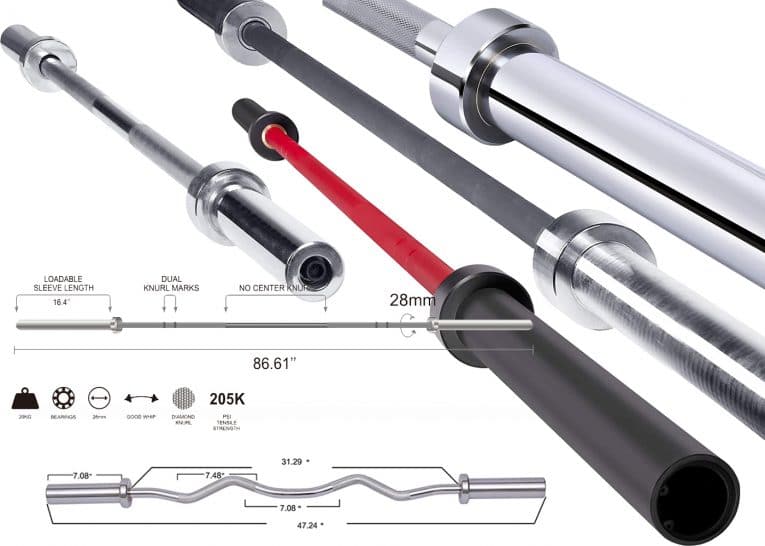 Barbell Weights Learn How Much Barbells Weigh Fitness Volt