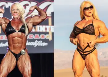 Bodybuilder Aleesha Young