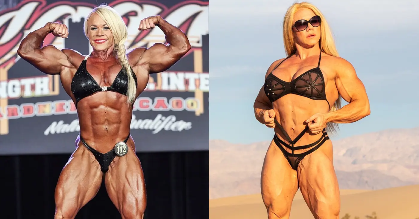 Bodybuilder Aleesha Young