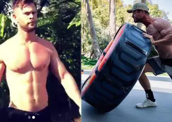 Chris Hemsworth Jacked