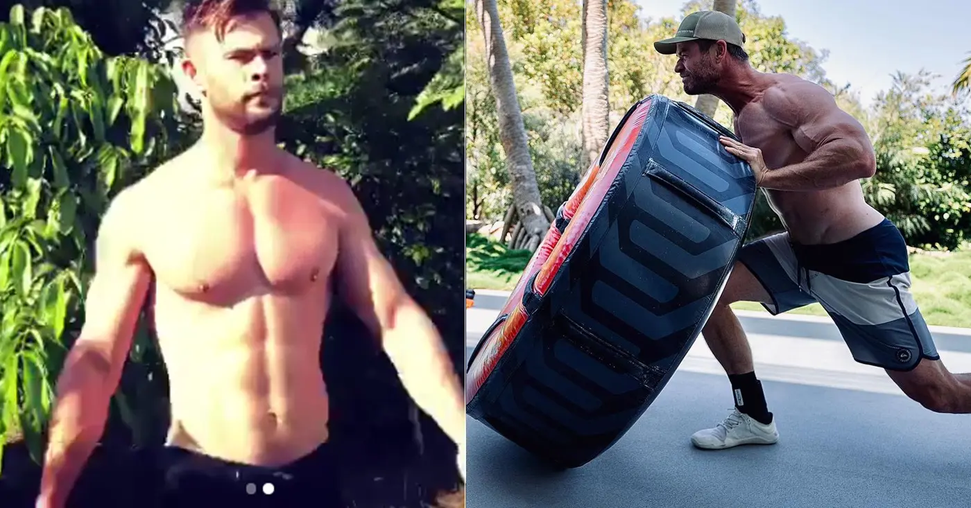 Chris Hemsworth Jacked