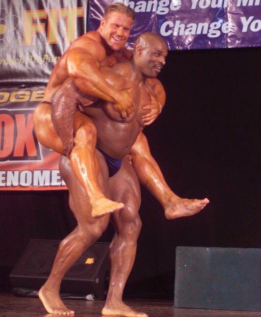 Jay Cutler And Ronnie Coleman