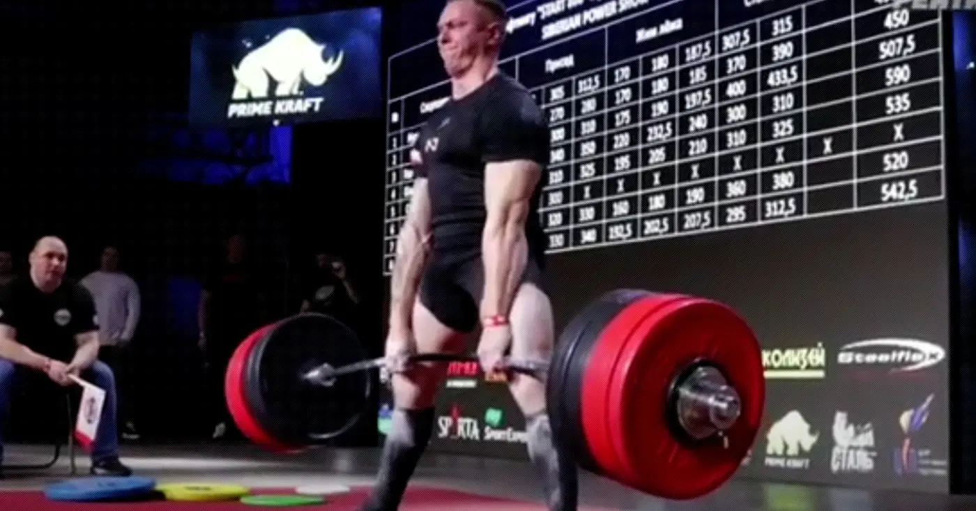 Krzysztof Wierzbicki 5x His Bodyweight