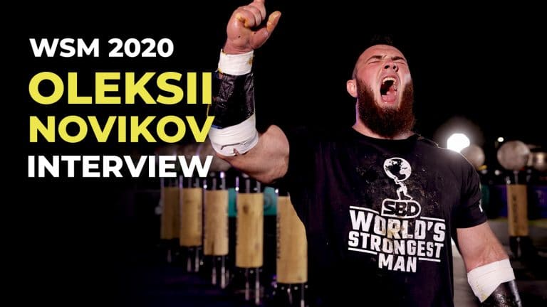 Oleksii Novikov Talks 2020 World’s Strongest Man Win And New World Record