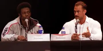 Chris Bumstead and Breon at Olympia Press Conference