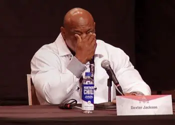 Dexter Jackson at 2020 Olympia Press Conference