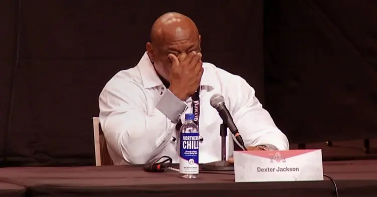 Dexter Jackson at 2020 Olympia Press Conference