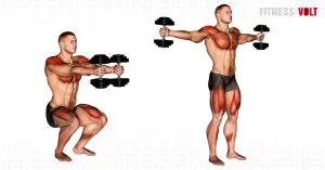 Dumbbell Iron Cross Exercise