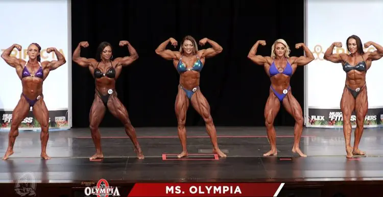 Ms. Olympia 3rd Callout