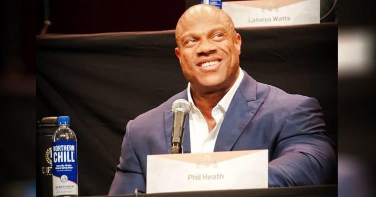 Phil Heath at Olympia Press Conference