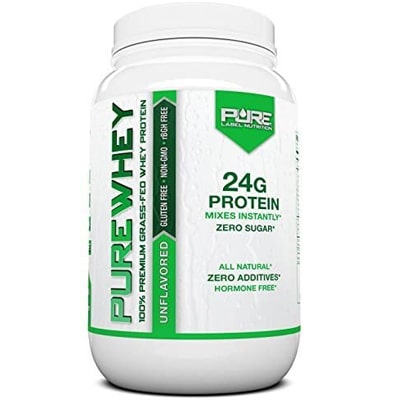 Pure Label Nutrition 100 Usa Grass Fed Whey Protein