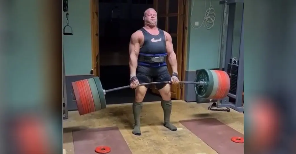 Rauno Heinla 470kg Deadlift