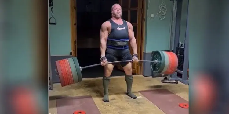 Rauno Heinla 470kg Deadlift