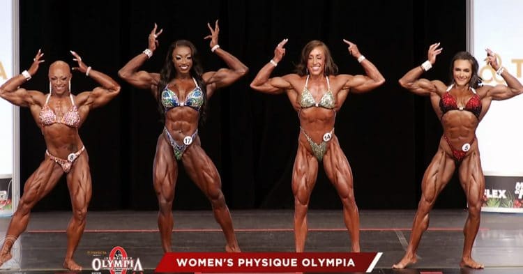 Women Physique Olympia 2020 Pre-Judging