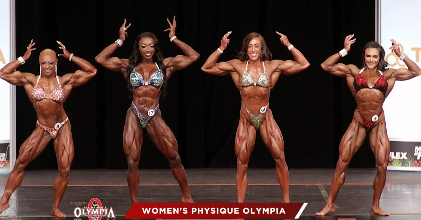 2020 Olympia: Women's Physique Callout Report – Picture Highlights –  Fitness Volt