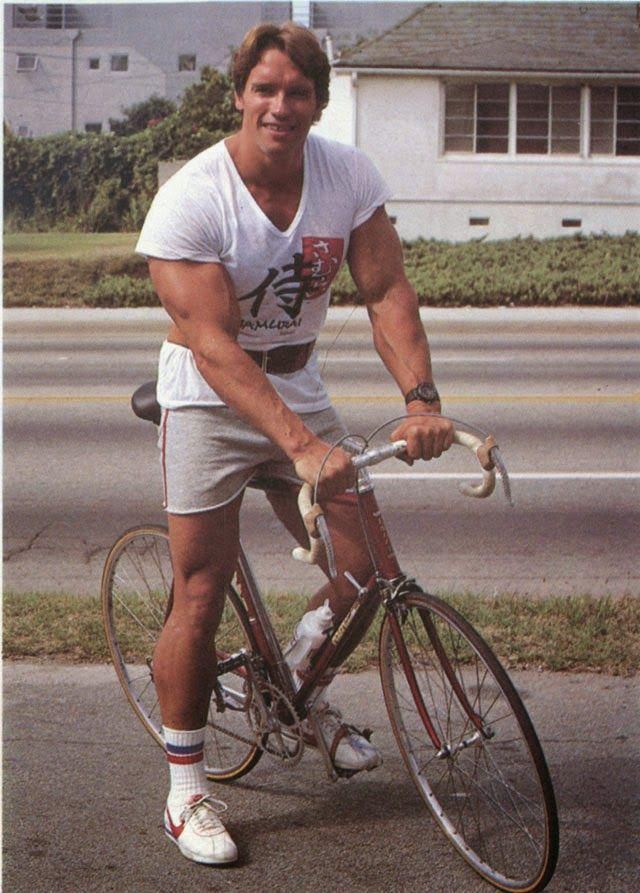 Arnold Schwarzenegger Cycling