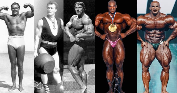 Bodybuilding Over Past 100+ Years