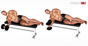 Dumbbell Lying Pronation