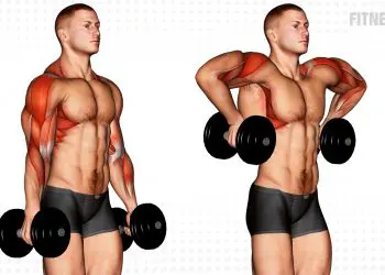 Dumbbell Raise Exercise