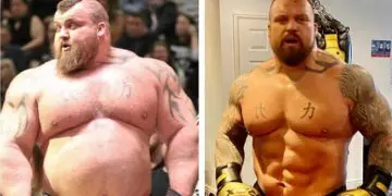 Eddie Hall Weight Loss 1