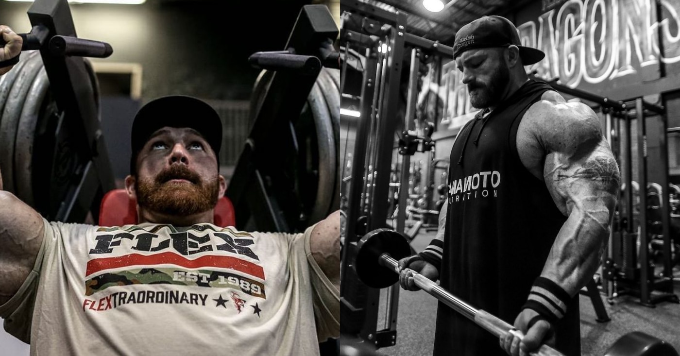 Flex Lewis Looks Ferocious As He Gears Up For 2021 Mr. Olympia Prep ...