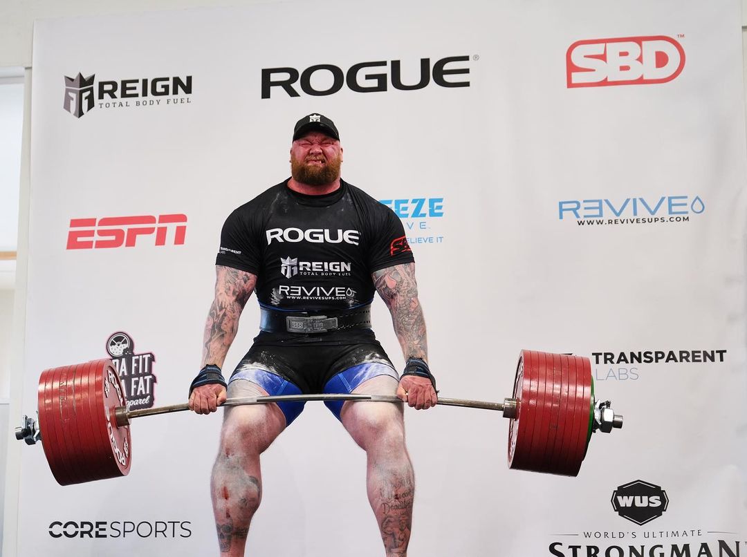 World Record Holder Hafthor "Thor" Bjornsson Shows How To Deadlift Like