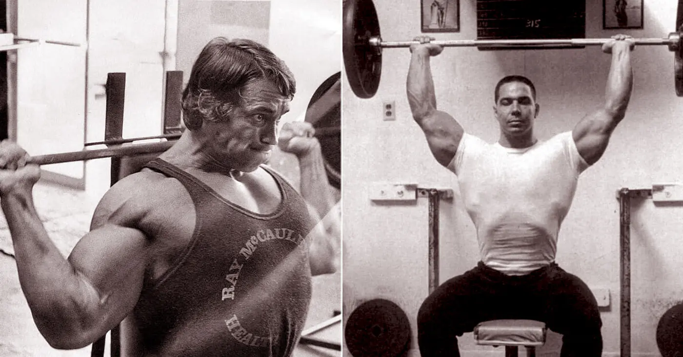 Overhead Barbell Press Variations