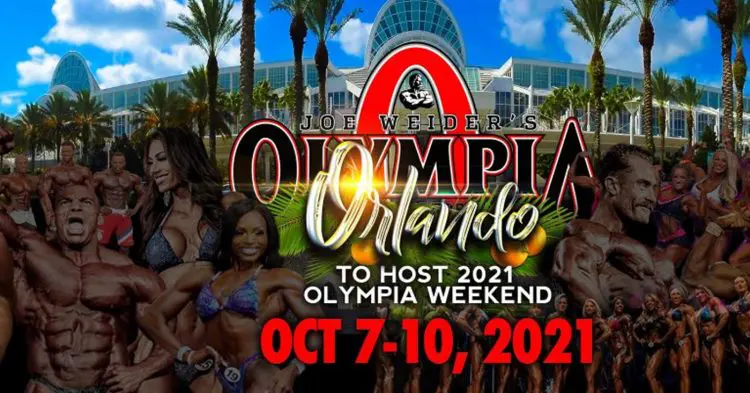 2021 Olympia Dates