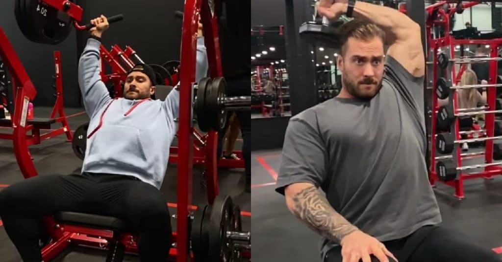 Chris Bumstead Returns To The Gym For First Shoulder Session Since 2020