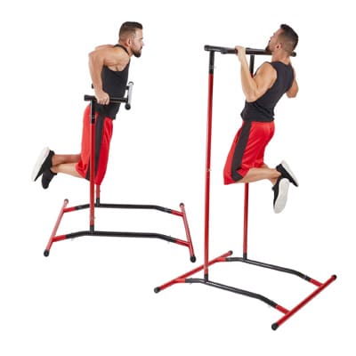 Power Olympic Gymnastics Chinning Bar Pull Up Handles with Adjustable Straps 