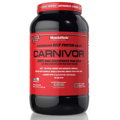 Musclemeds Carnivor Beef Protein Isolate Powder