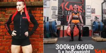Rhianon Lovelace 300kg Deadlift