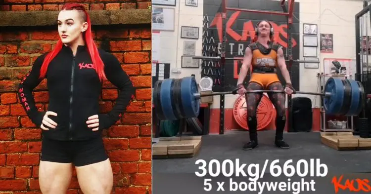 Rhianon Lovelace 300kg Deadlift