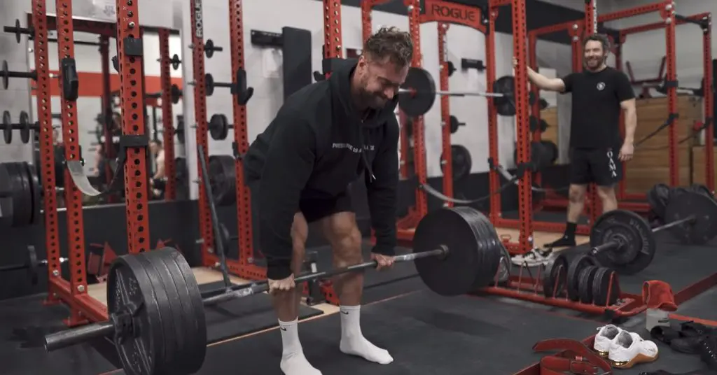 Chris Bumstead Deadlift