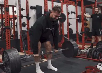 Chris Bumstead Deadlift