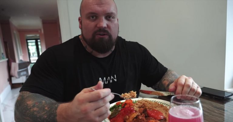 Eddie Hall Breaks Down His Cutting Diet To Prepare For Hafthor