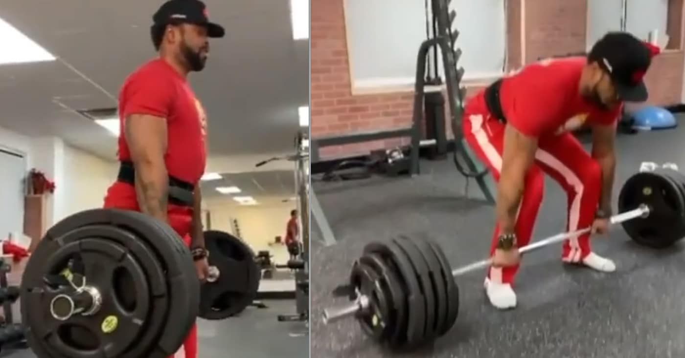 Rapper Method Man Sets New PR with Huge 475lb Deadlift Fitness Volt