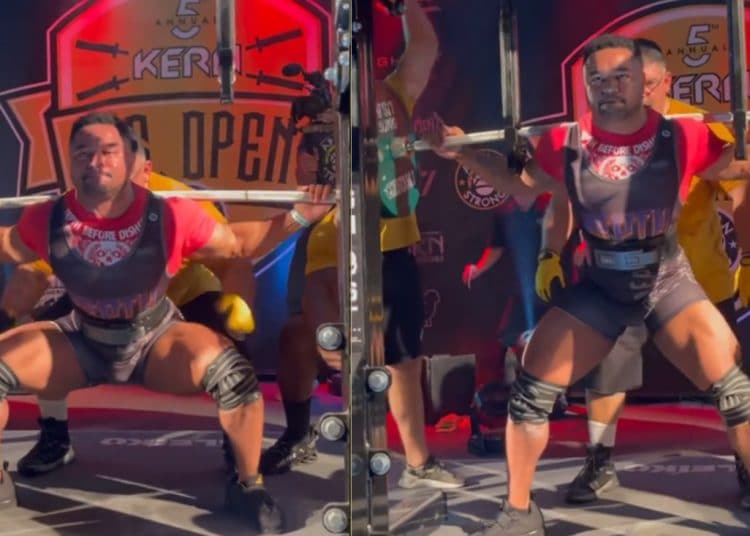 Iranian Powerlifter Danial Zamani SMASHES 325kg Bench RAW Fitness Volt