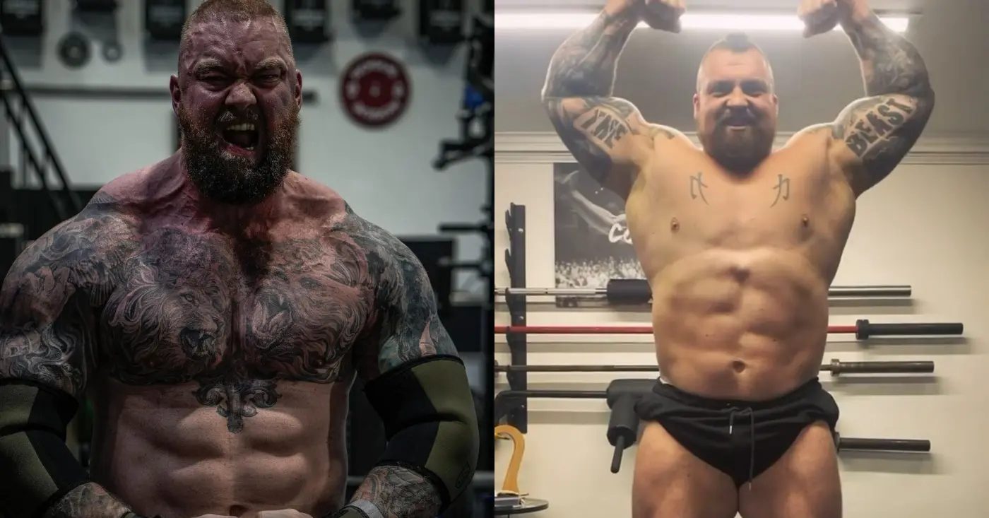 Hafthor Bjornsson Eddie Hall