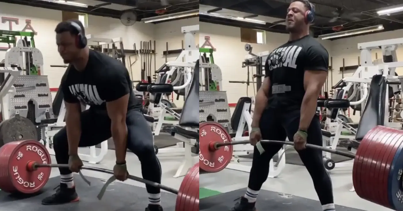 Jamal Browner Deadlift