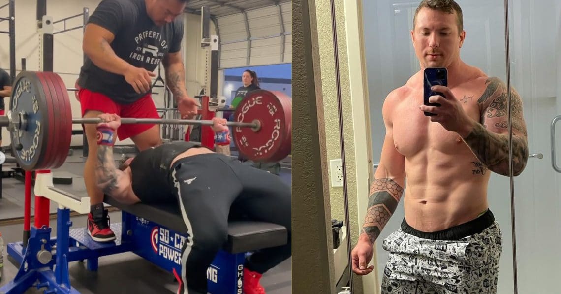WATCH Powerlifter John Haack Crushes PR 265kg Raw Bench Press