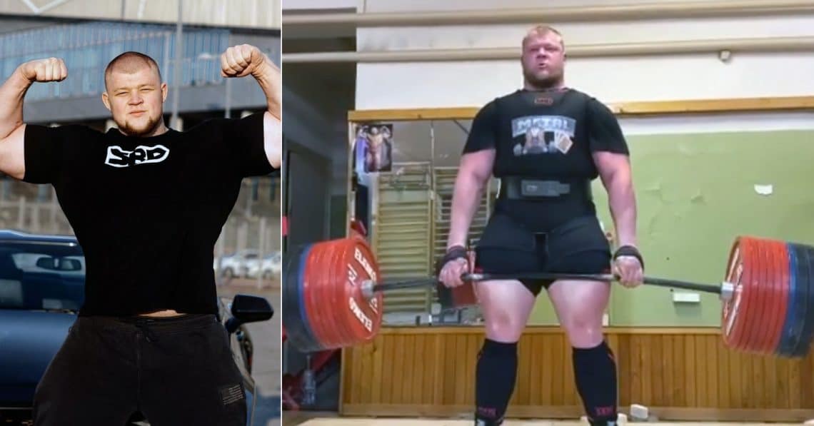 Powerlifter Pavlo Nakonechnyy Deadlifts A 435kg Triple For Two Sets