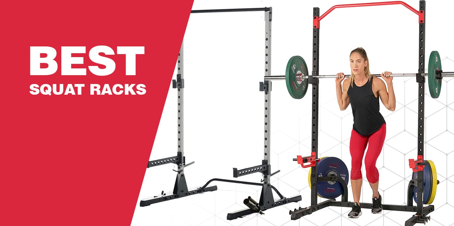 SincMill Squat Rack Machine,Barbell Rack,Folding Weight and Bench Press Rack Sta