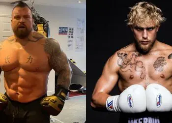 Eddie Hall Jake Paul