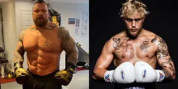Eddie Hall Jake Paul