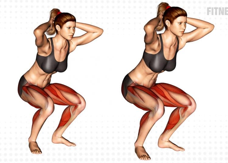 Frog Squat Exercise Guide And Videos Fitness Volt