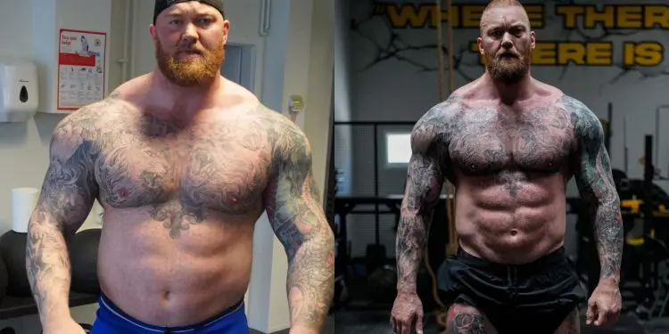 Hafthor Bjornsson Weight Loss Transformation